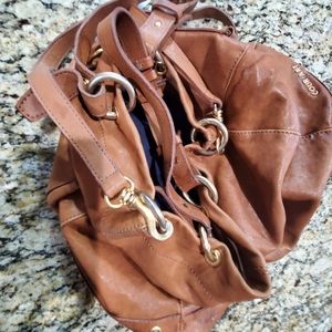 Cour art genius leather bag.